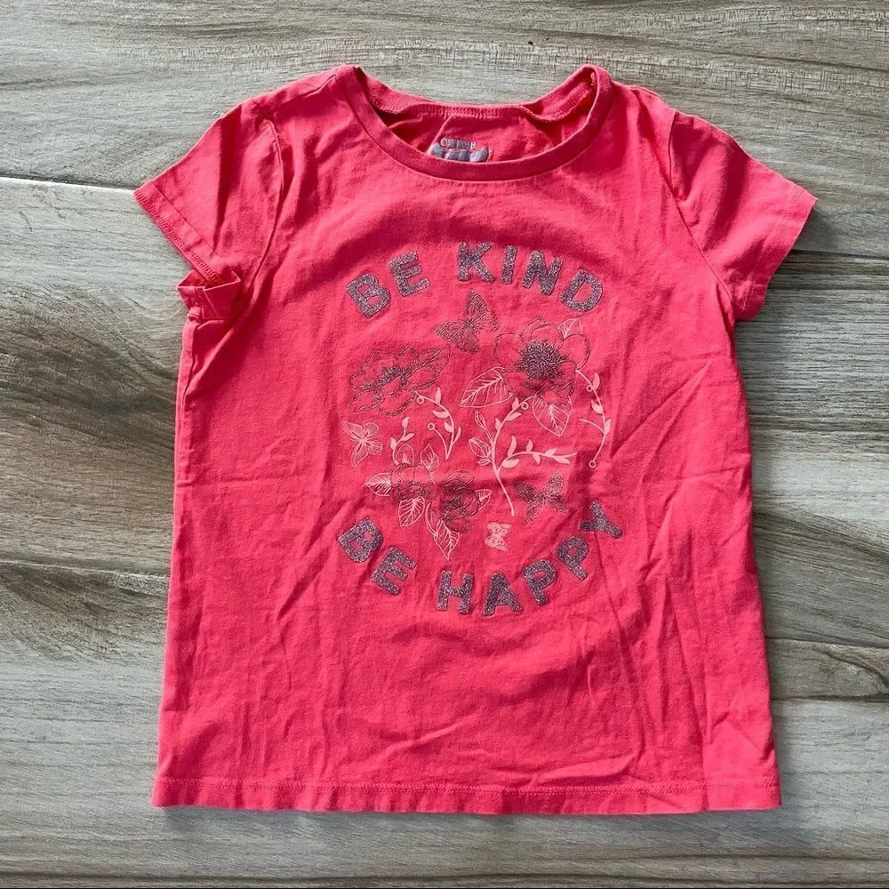 OSHKOSH B’GOSH Short Sleeve Graphic Tee Shirt Size 7